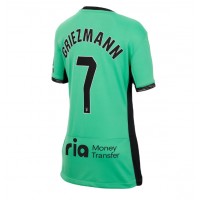 Atletico Madrid Antoine Griezmann #7 Tretí Ženy futbalový dres 2023-24 Krátky Rukáv